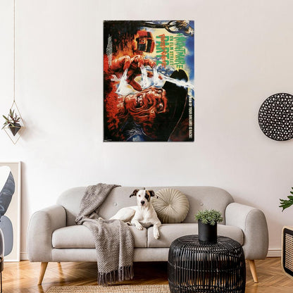 A NIGHTMARE ON ELM STREET 2 FREDDYS REVENGE Film Retro Movie Vintage Wall Poster