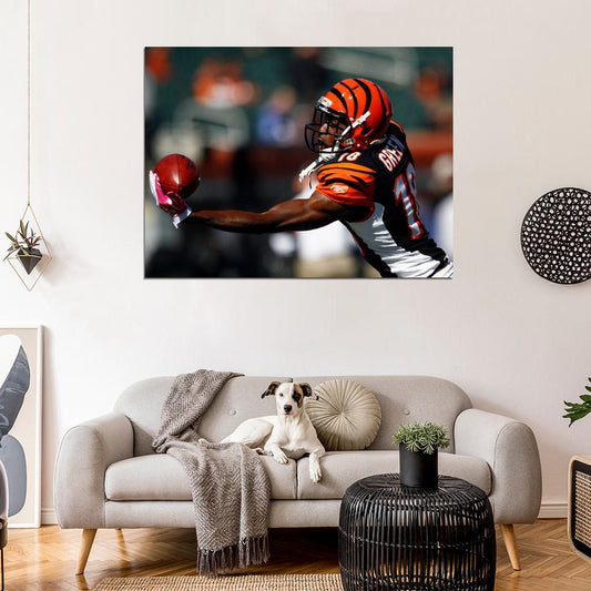 A. J. Green Football Sport Wall Art Print Poster