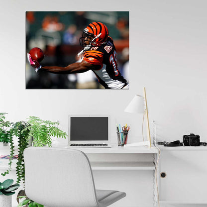 A. J. Green Football Sport Wall Art Print Poster