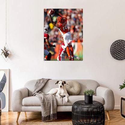 A J Green Football Sport Wall Art Print Poster