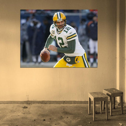 Aaron Rodgers Football Sport Wall Art Print Poster