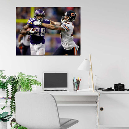 Adrian Peterson Football Sport Wall Art Print Poster