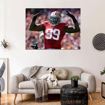 Aldon Smith Football Sport Wall Art Print Poster