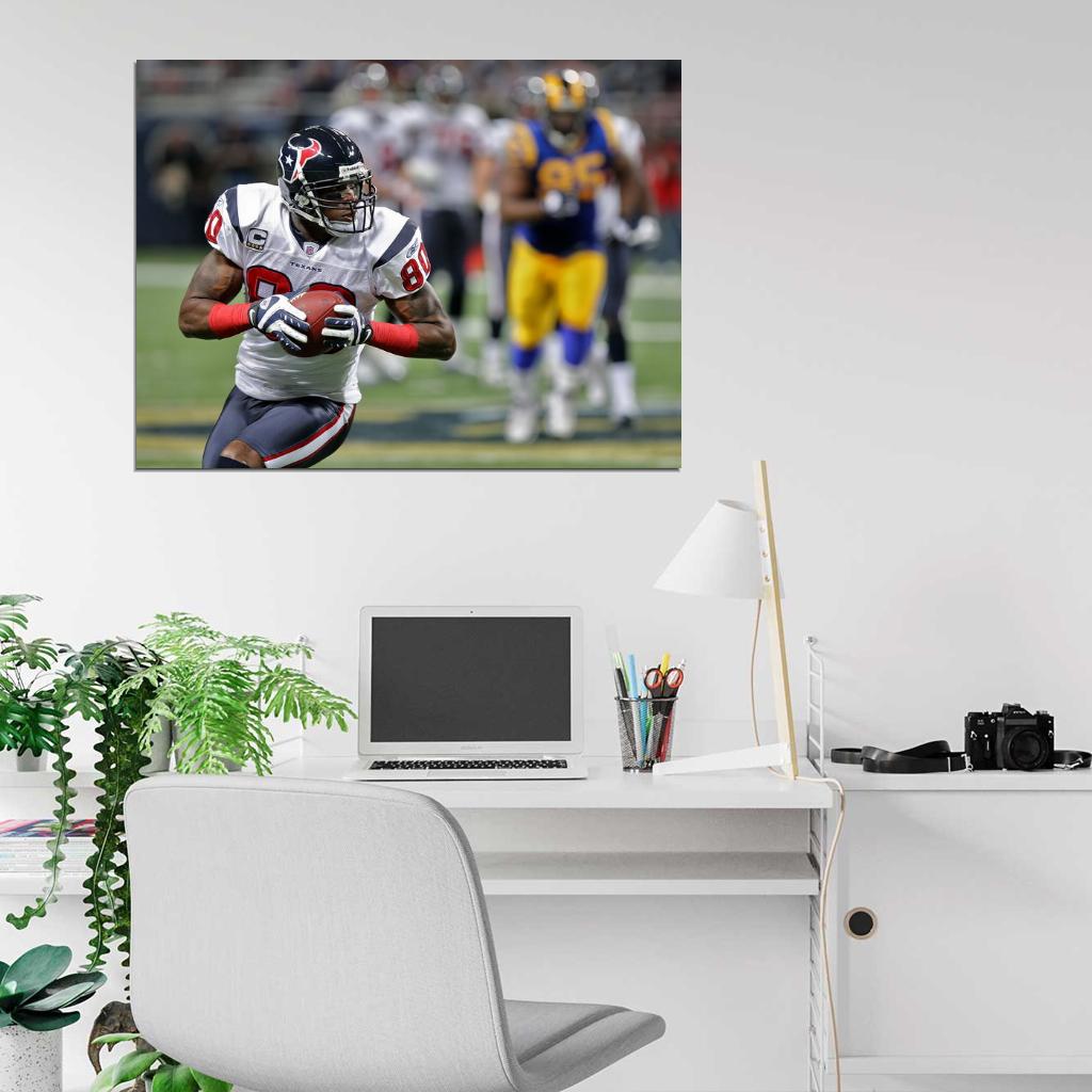 Andre Johnson Football Sport Wall Art Print Poster