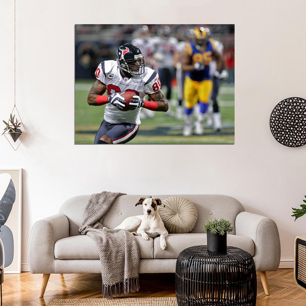 Andre Johnson Football Sport Wall Art Print Poster