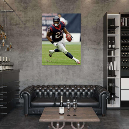 Arian Foster Football Sport Wall Art Print Poster