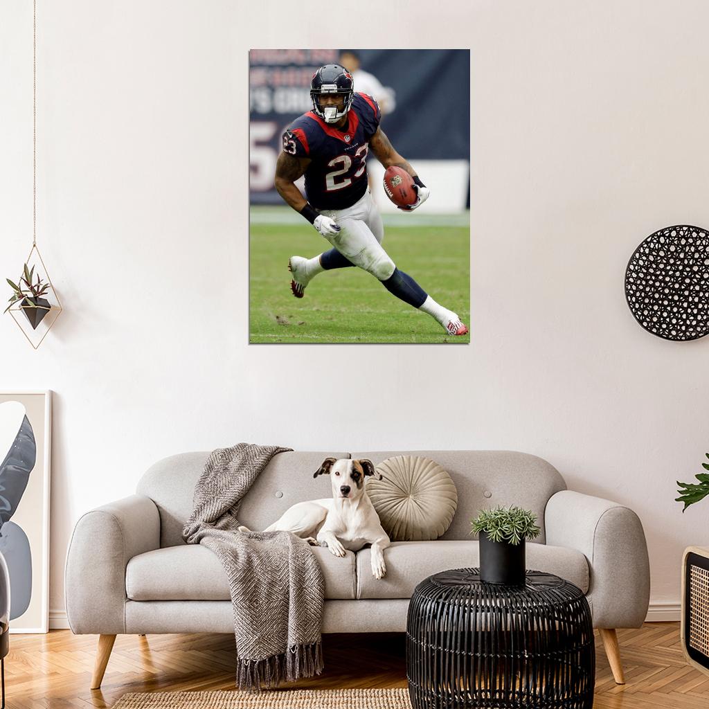 Arian Foster Football Sport Wall Art Print Poster
