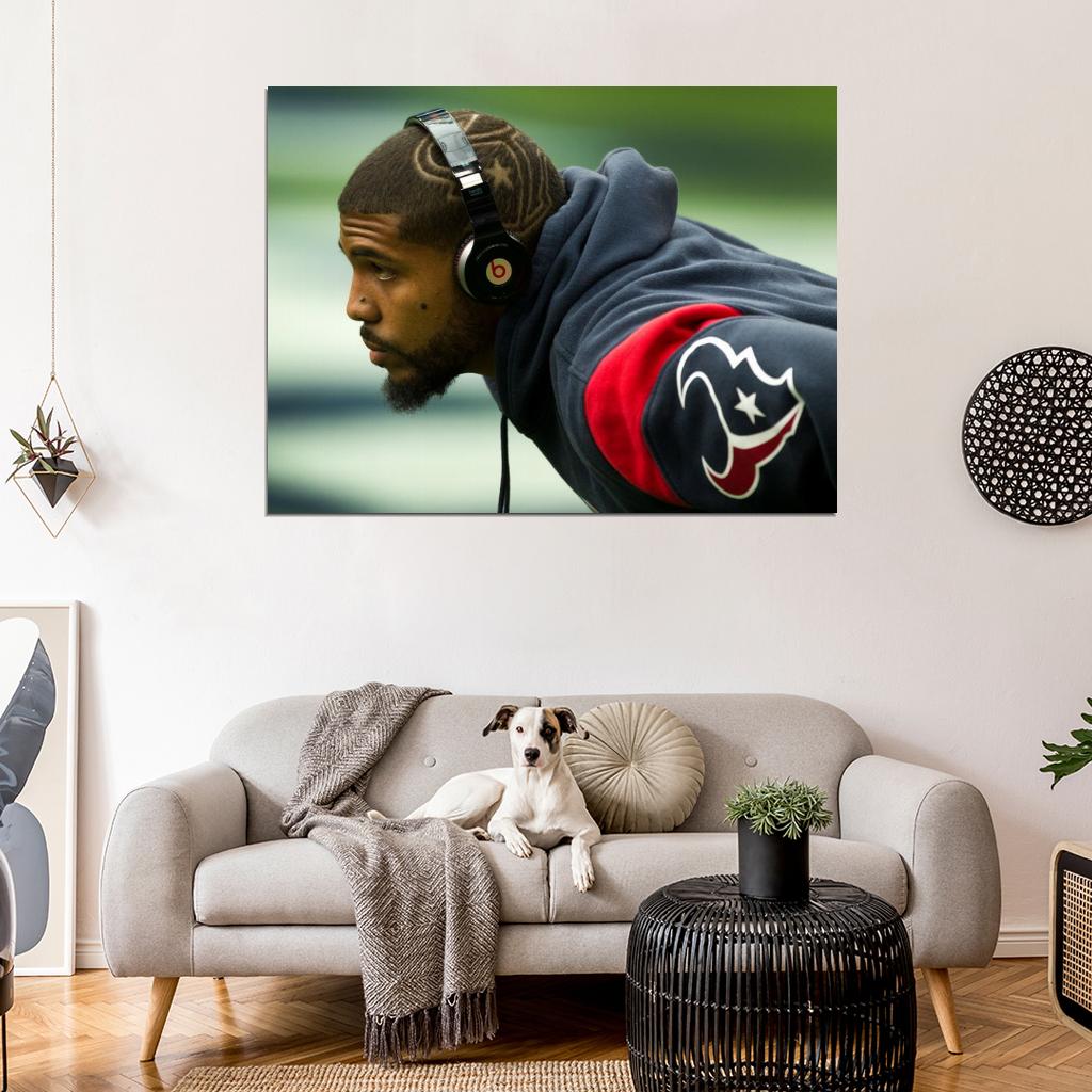 Arian Foster Football Sport Wall Art Print Poster