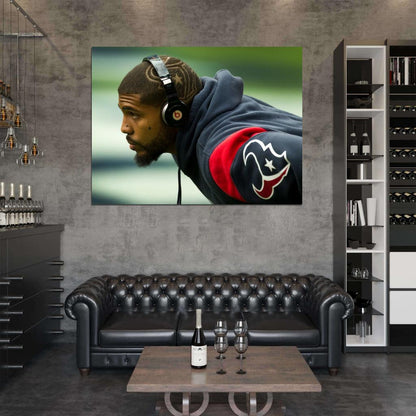 Arian Foster Football Sport Wall Art Print Poster