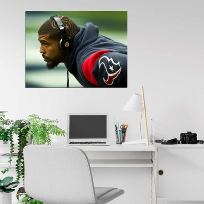 Arian Foster Football Sport Wall Art Print Poster