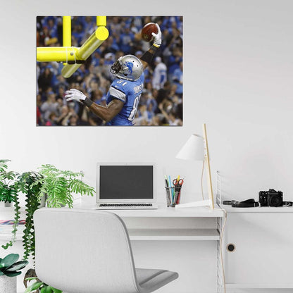 Calvin Johnson Football Sport Wall Art Print Poster