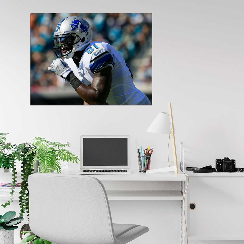 Calvin Johnson Football Sport Wall Art Print Poster