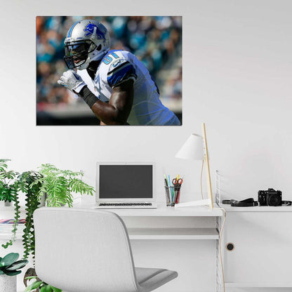 Calvin Johnson Football Sport Wall Art Print Poster