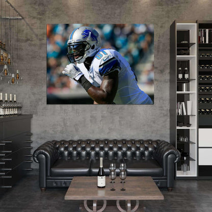 Calvin Johnson Football Sport Wall Art Print Poster