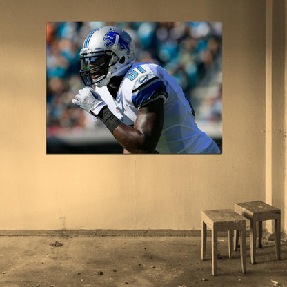 Calvin Johnson Football Sport Wall Art Print Poster