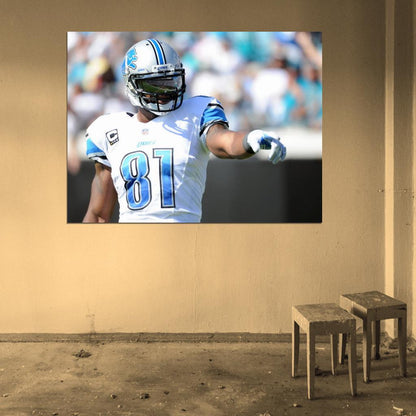 Calvin Johnson Football Sport Wall Art Print Poster