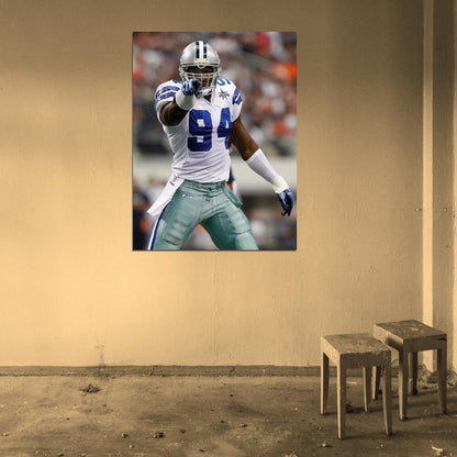 DeMarcus Ware Football Sport Wall Art Print Poster