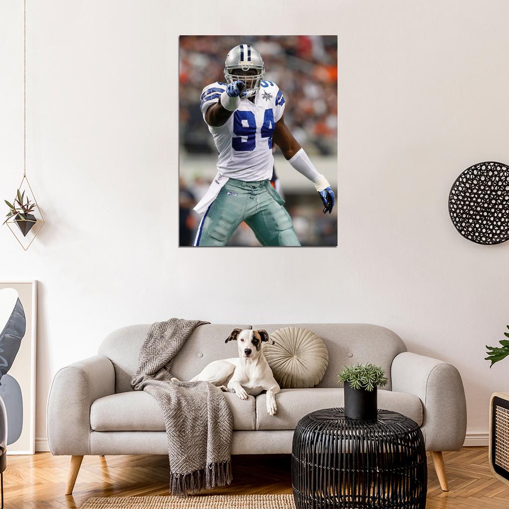 DeMarcus Ware Football Sport Wall Art Print Poster