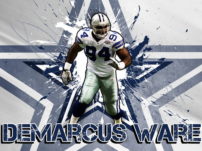 DeMarcus Ware Art Football Sport Wall Art Print Poster
