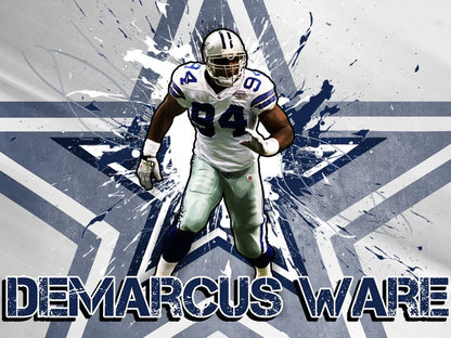 DeMarcus Ware Art Football Sport Wall Art Print Poster