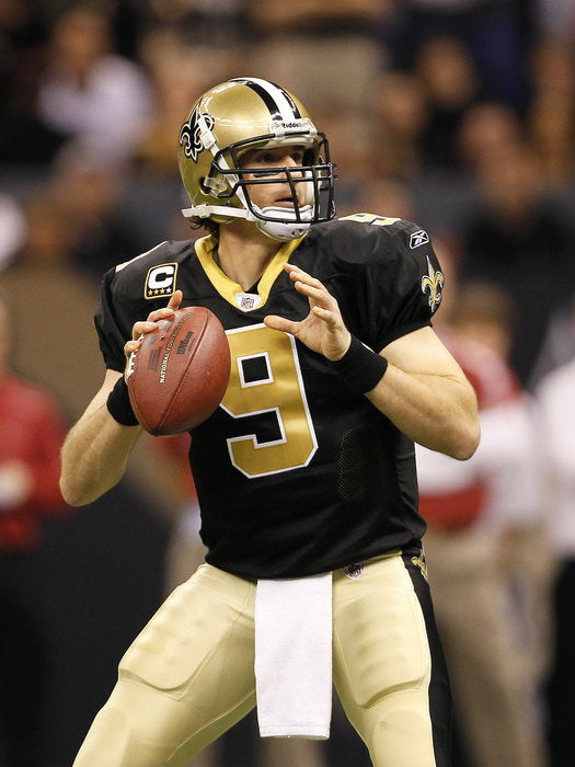 Drew Brees Football Sport Wall Art Print Poster