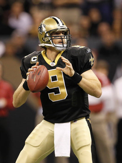 Drew Brees Football Sport Wall Art Print Poster