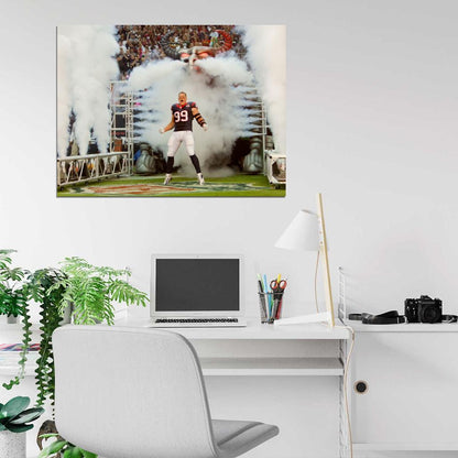 Justin James Watt Football Sport Wall Art Print Poster