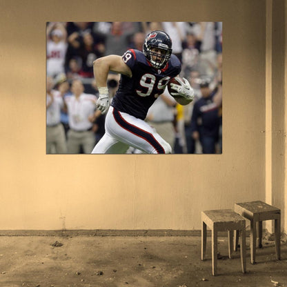 Justin James Watt Football Sport Wall Art Print Poster