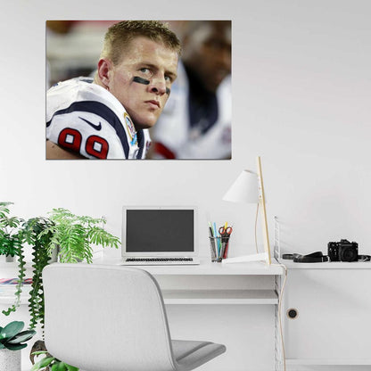 Justin James Watt Football Sport Wall Art Print Poster