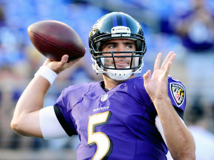 Joe Flacco Football Sport Wall Art Print Poster