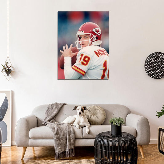 Joe Montana Football Sport Wall Art Print Poster
