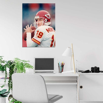 Joe Montana Football Sport Wall Art Print Poster