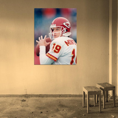 Joe Montana Football Sport Wall Art Print Poster