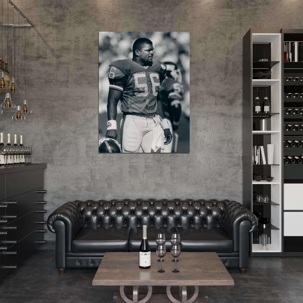 Lawrence Taylor Football Sport Wall Art Print Poster
