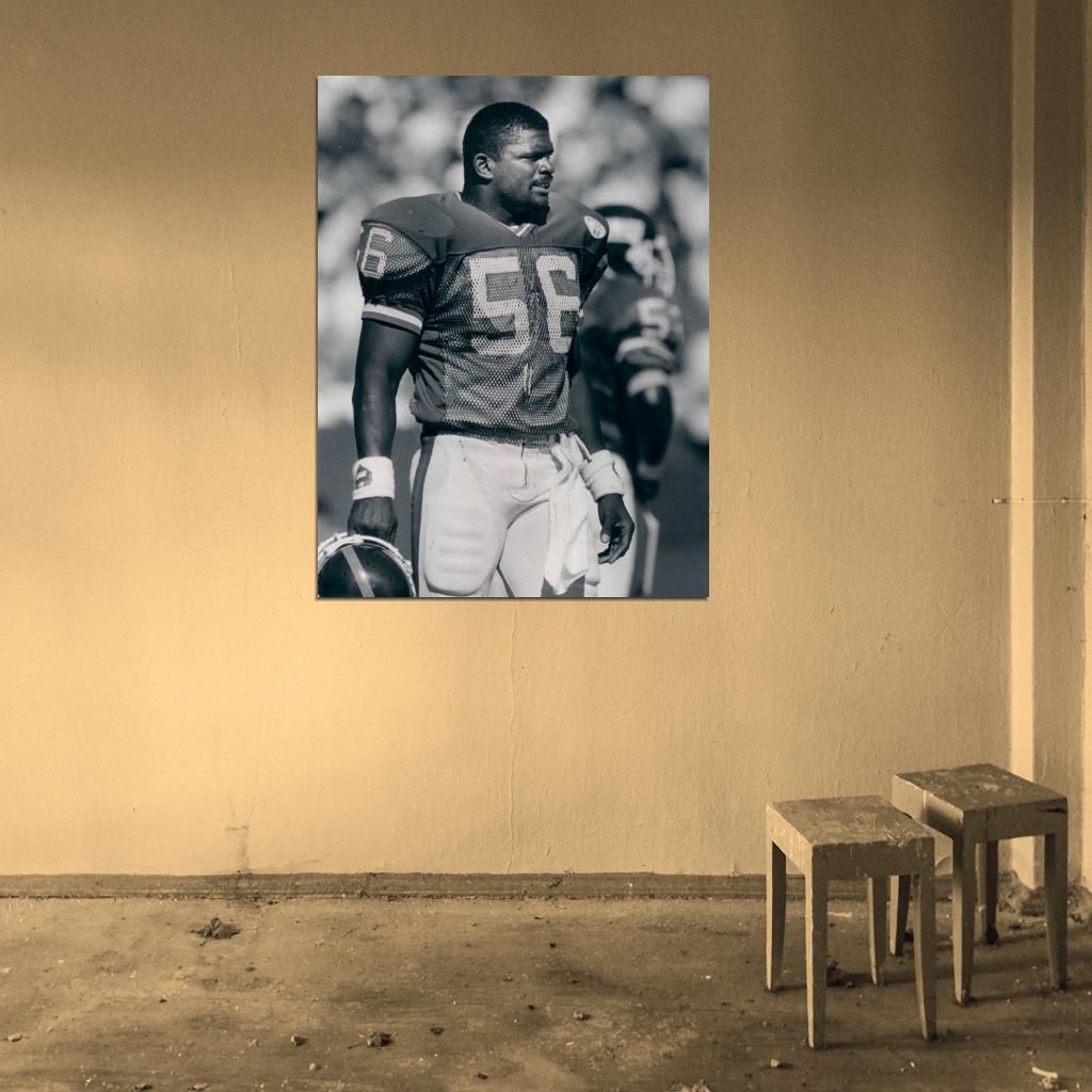 Lawrence Taylor Football Sport Wall Art Print Poster