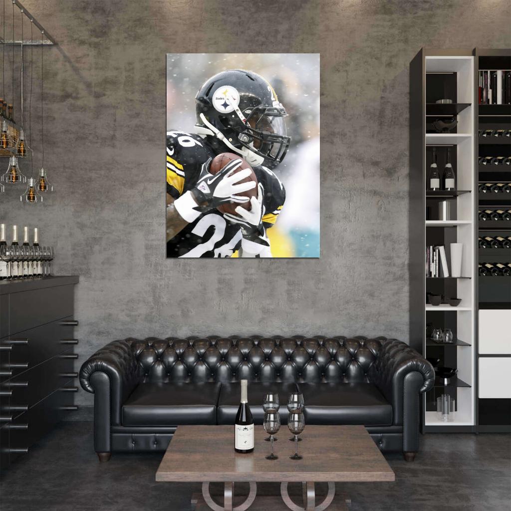 LeVeon Bell Football Sport Wall Art Print Poster