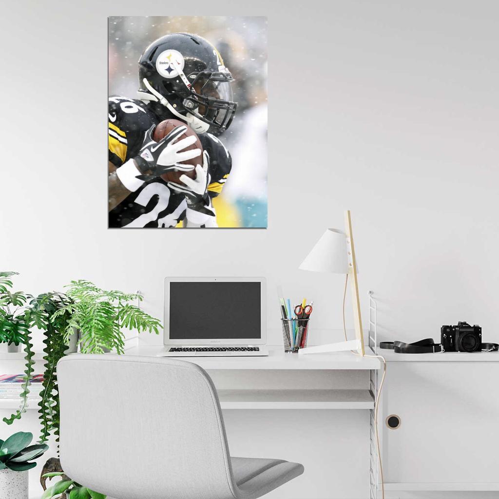 LeVeon Bell Football Sport Wall Art Print Poster