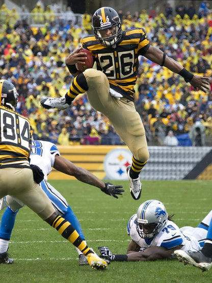 LeVeon Bell Jump Football Sport Wall Art Print Poster