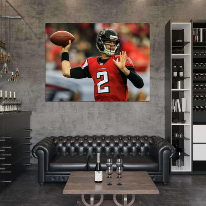 Matthew Thomas Matt Ryan Football Sport Wall Art Print Poster