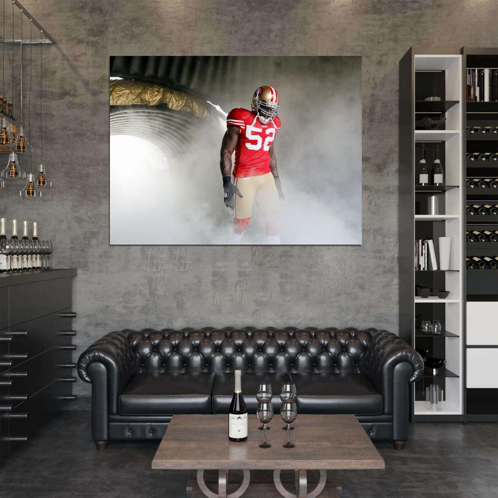 Patrick Willis Football Sport Wall Art Print Poster