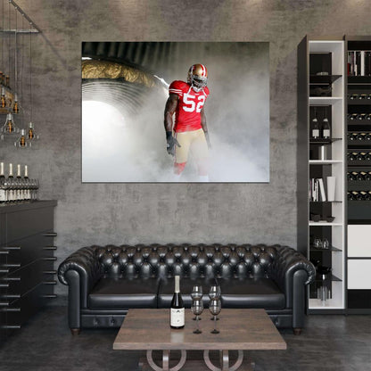 Patrick Willis Football Sport Wall Art Print Poster