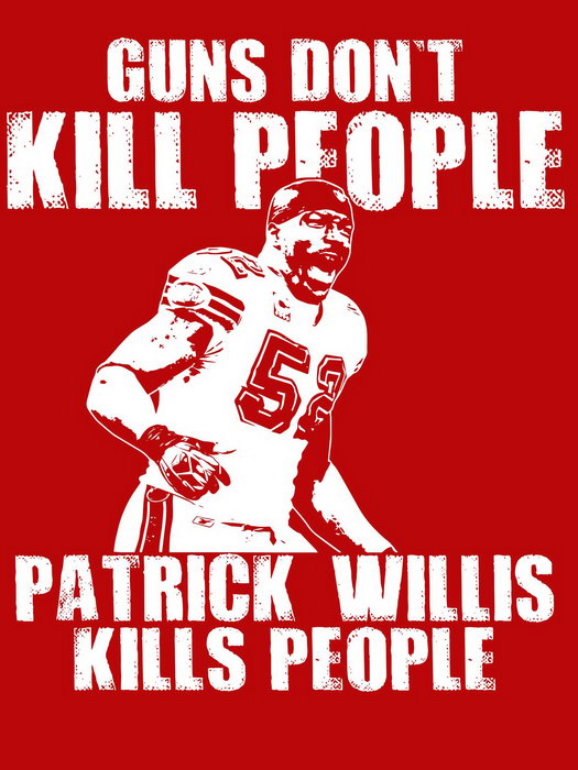 Patrick Willis Painting Art Football Sport Wall Art Print Poster