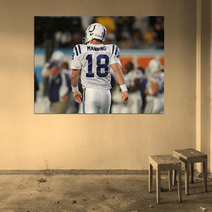Peyton Manning Football Sport Wall Art Print Poster