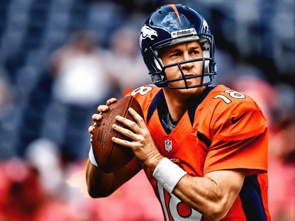 Peyton Manning Football Sport Wall Art Print Poster