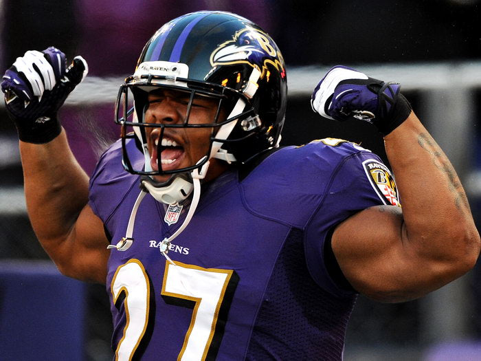 Raymell Mourice Rice Scream Football Sport Wall Art Print Poster