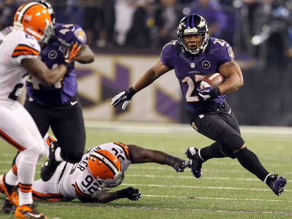 Ray Rice Running Football Sport Wall Art Print Poster