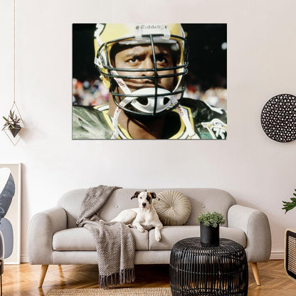 Reggie White Football Sport Wall Art Print Poster