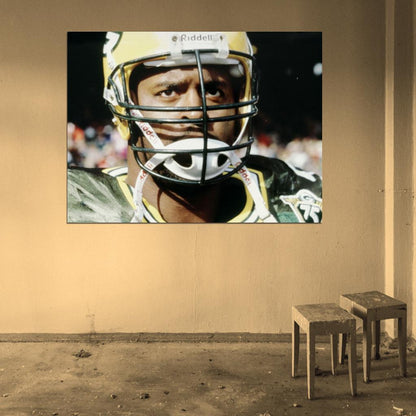 Reggie White Football Sport Wall Art Print Poster