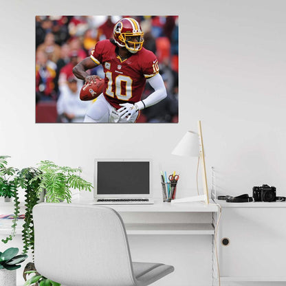 Robert Griffin III Washington Redskins Football Sport Wall Art Print Poster