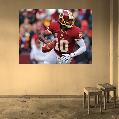 Robert Griffin III Washington Redskins Football Sport Wall Art Print Poster